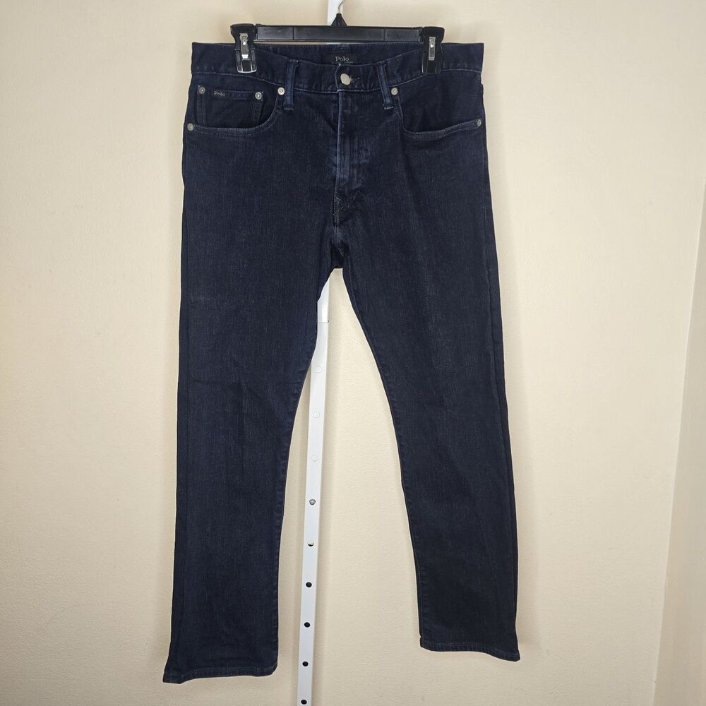 Polo Ralph Lauren Men's 32x30 The Hampton Relaxed Straight Denim Jeans